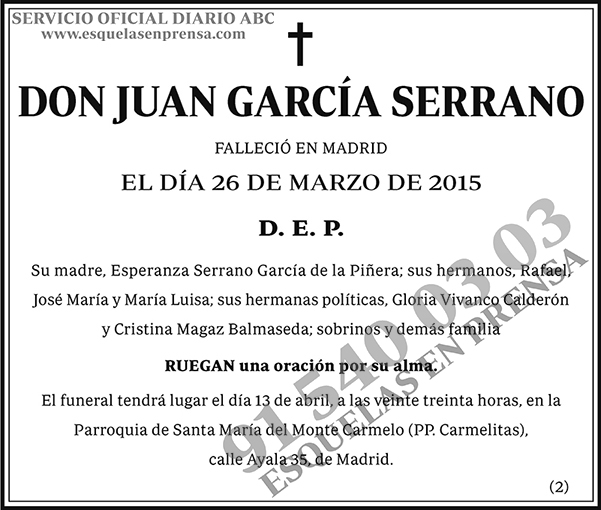 Juan García Serrano